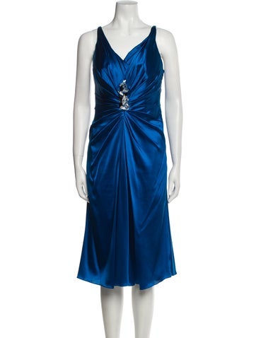 Gemy Maalouf Dresses Silk Midi Length Dress S