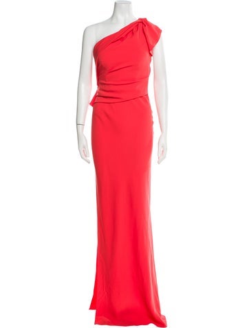 Gemy Maalouf Dresses One-Shoulder Long Dress M