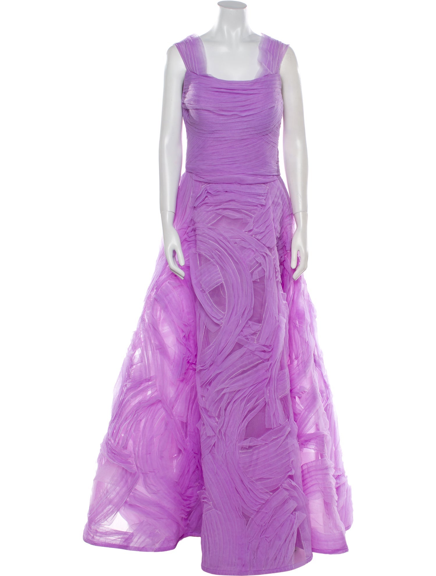 Gemy Maalouf Square Neckline Long Dress