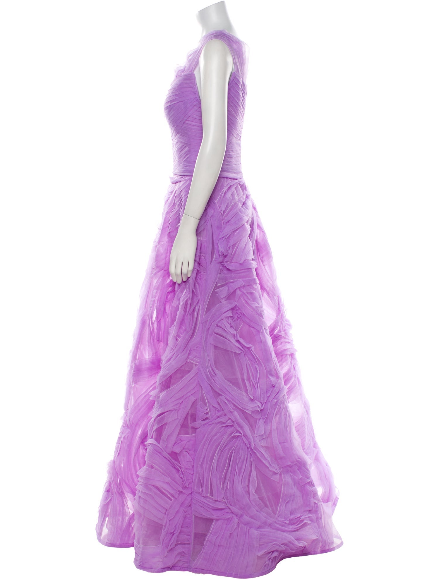 Gemy Maalouf Square Neckline Long Dress