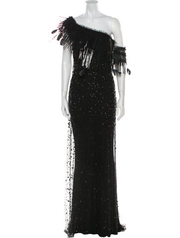 Gemy Maalouf Dresses Mesh Long Dress M