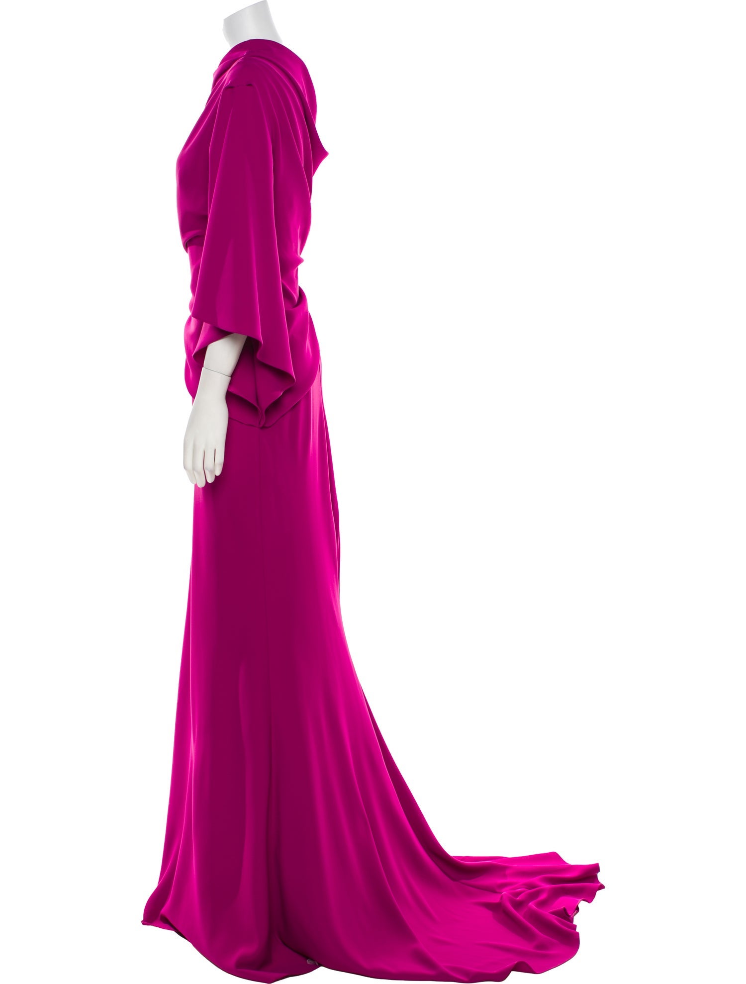 Gemy Maalouf One-Shoulder Long Dress