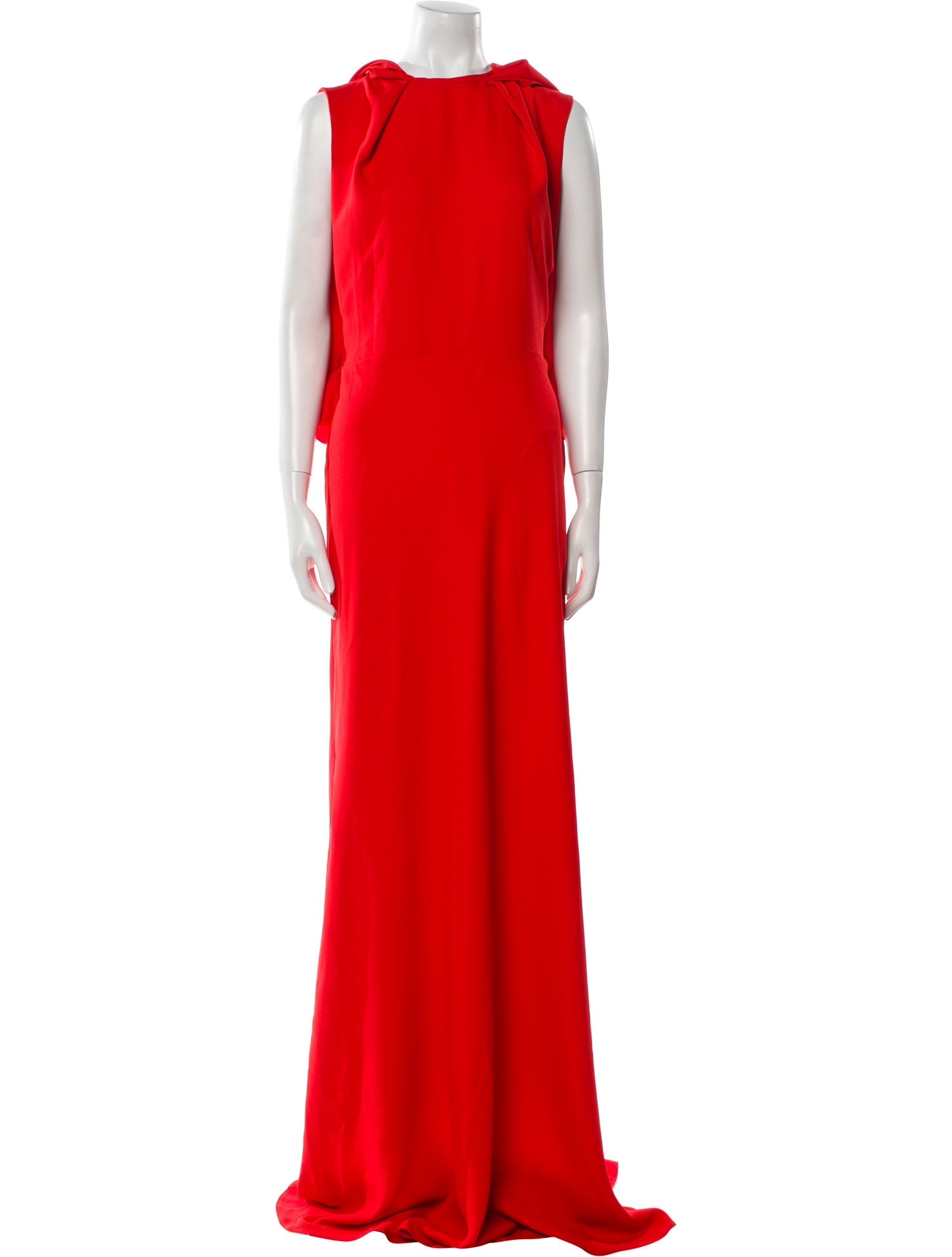 Gemy Maalouf Crew Neck Long Dress