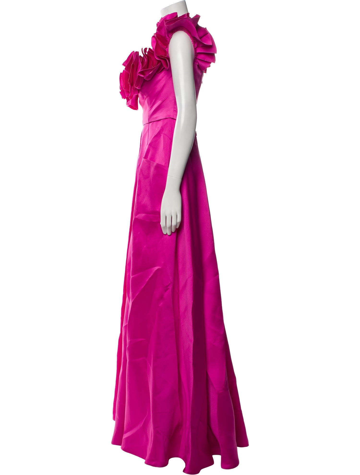 Gemy Maalouf Square Neckline Long Dress