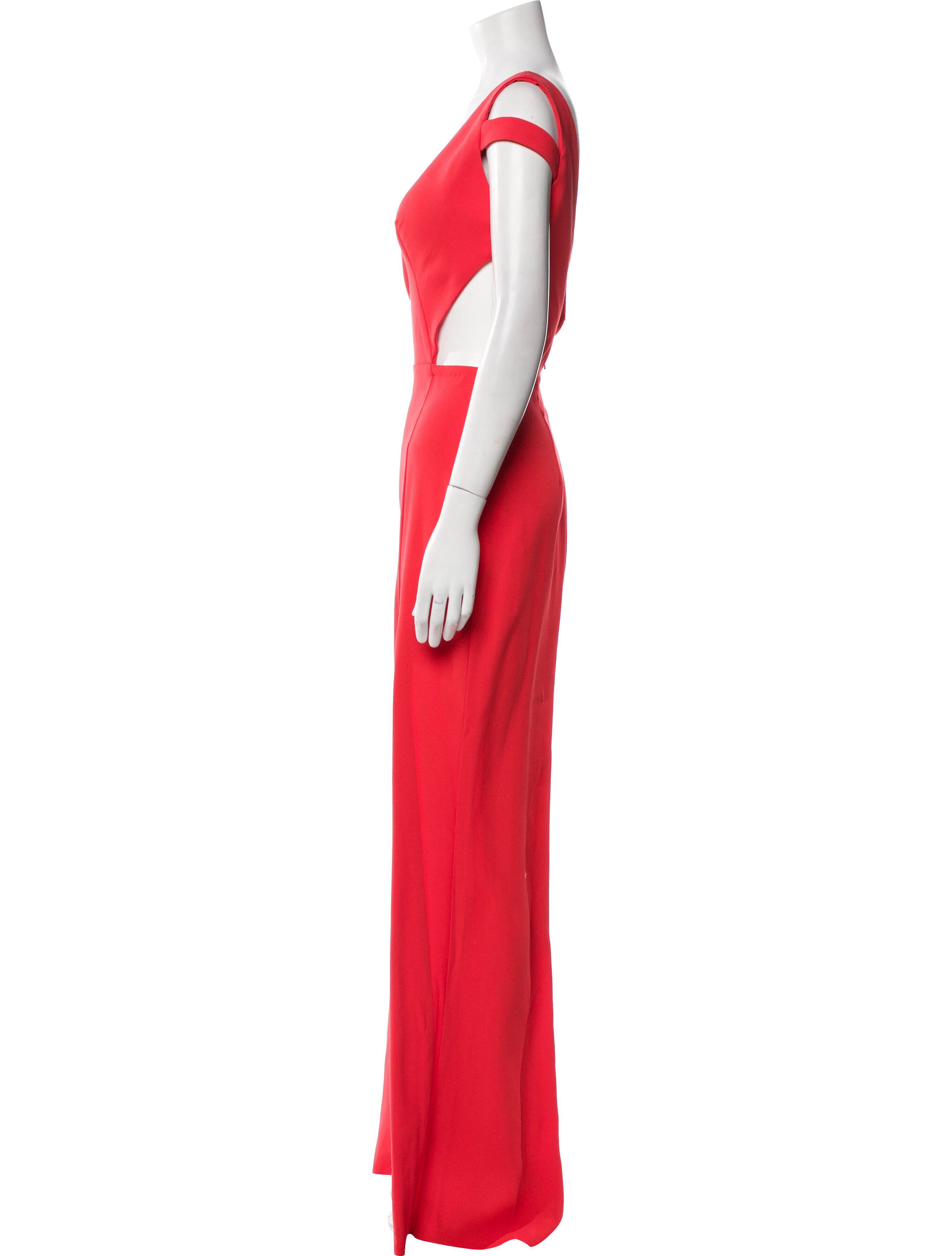 Gemy Maalouf V-Neck Long Dress w/ Tags