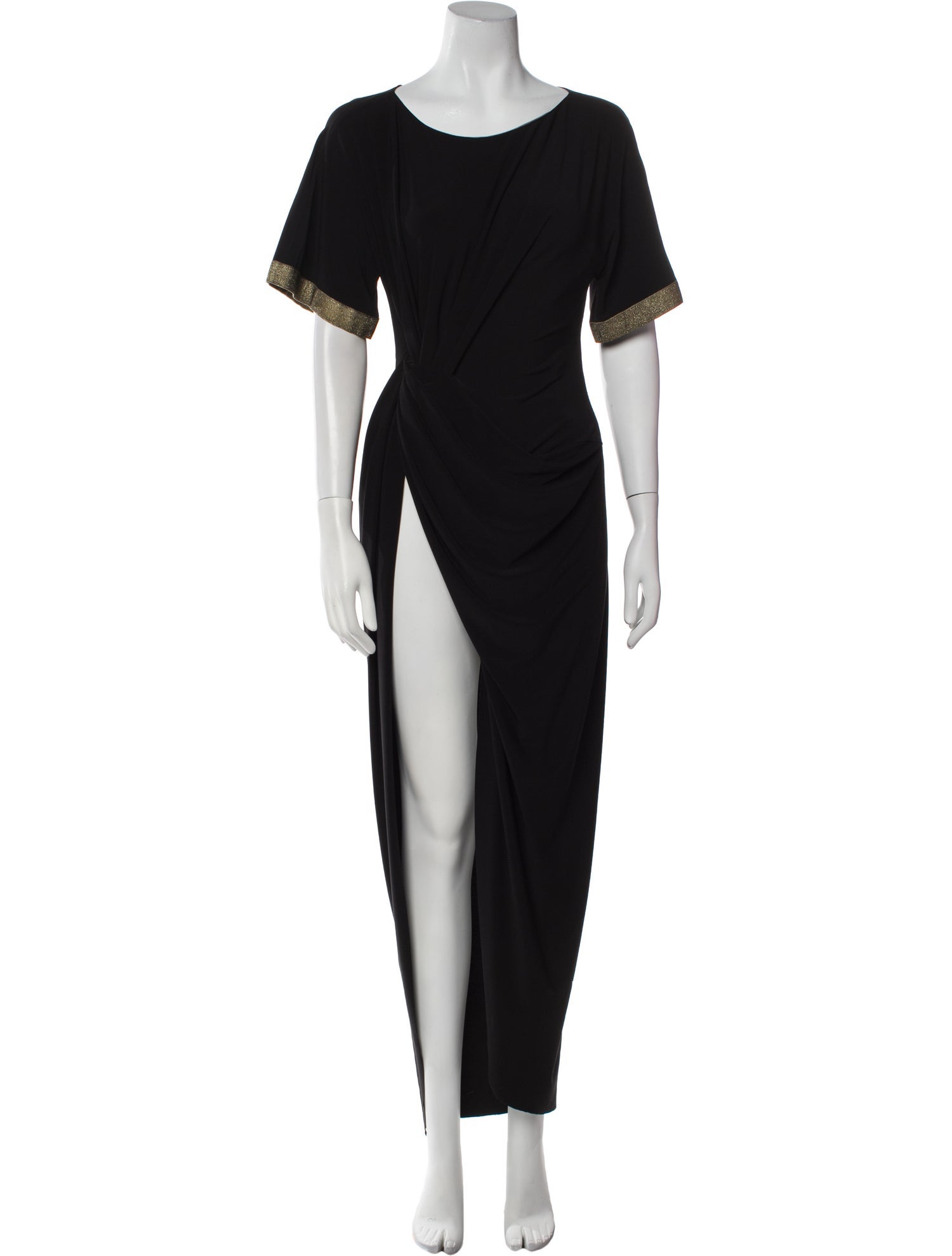 Gemy Maalouf Scoop Neck Long Dress w/ Tags