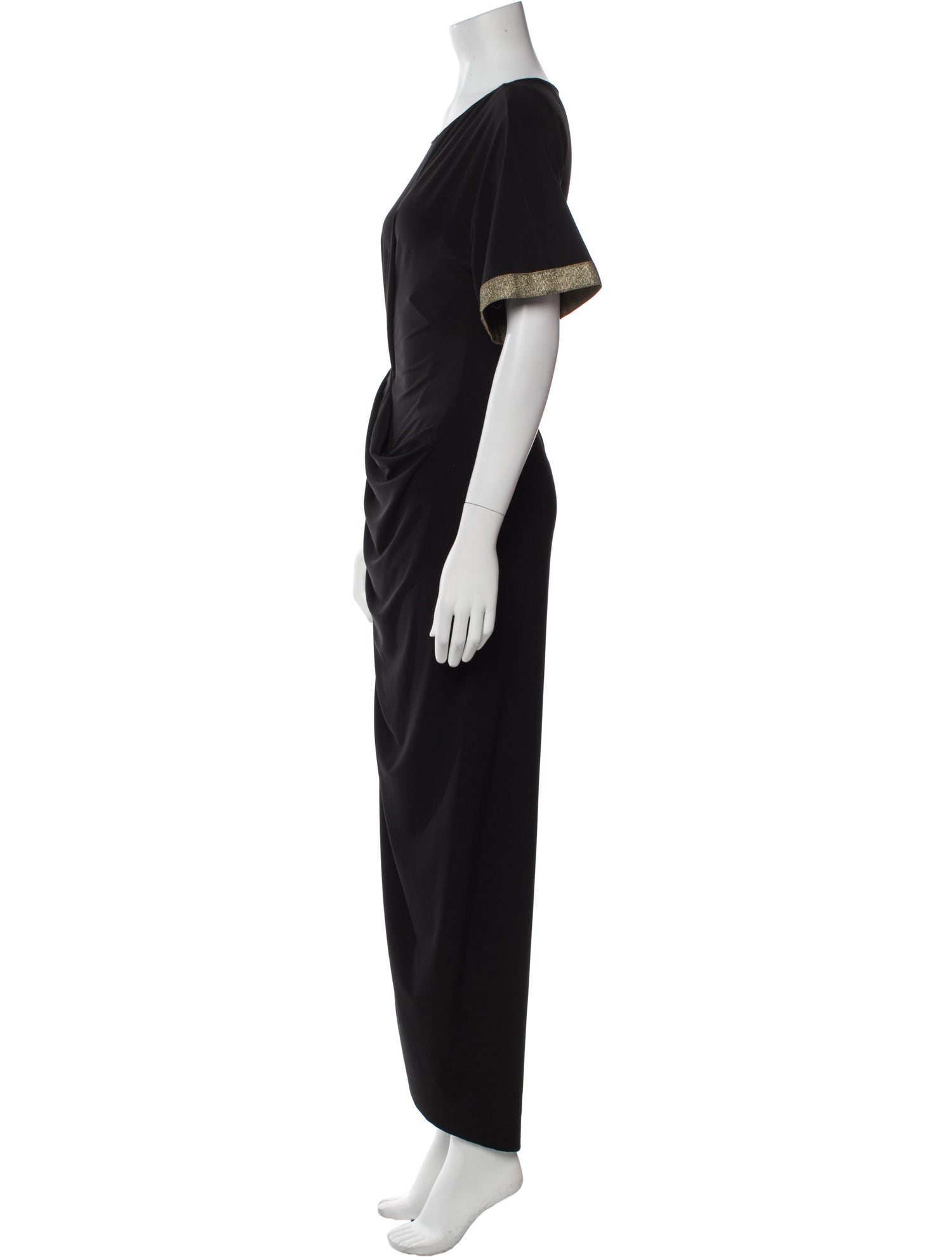 Gemy Maalouf Scoop Neck Long Dress w/ Tags