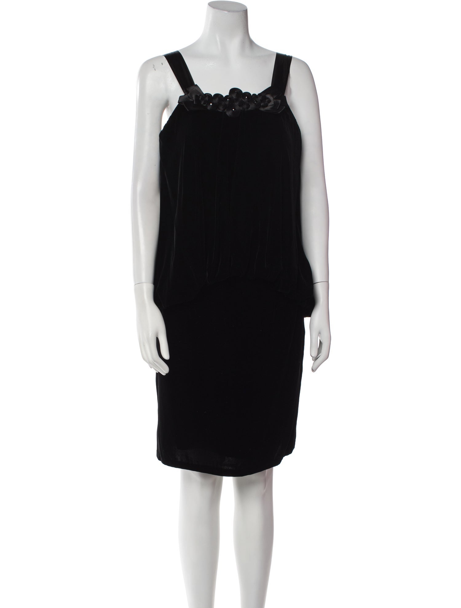 Gemy Maalouf Velvet Mini Dress w/ Tags