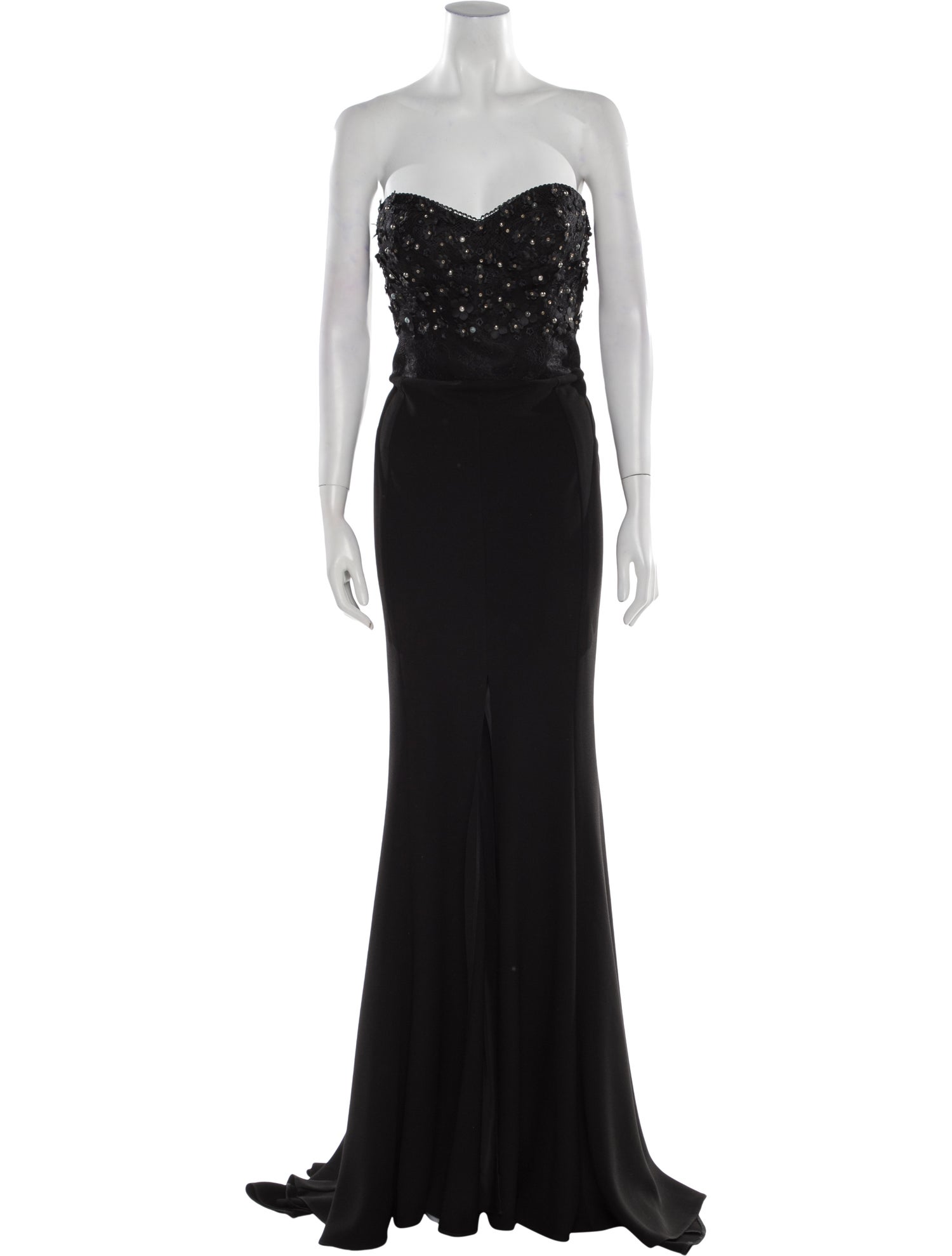 Gemy Maalouf Strapless Long Dress
