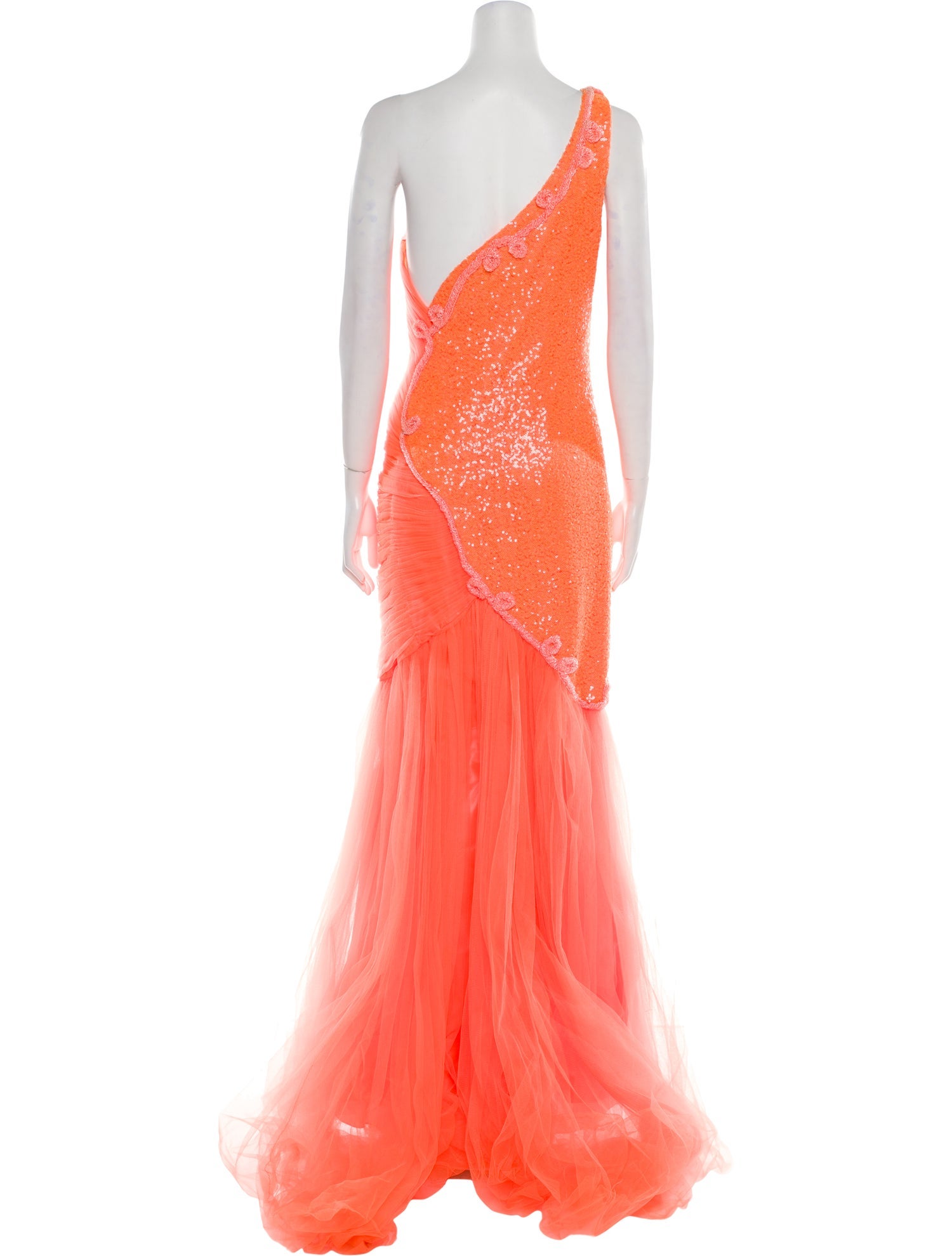 Gemy Maalouf Lace Long Dress