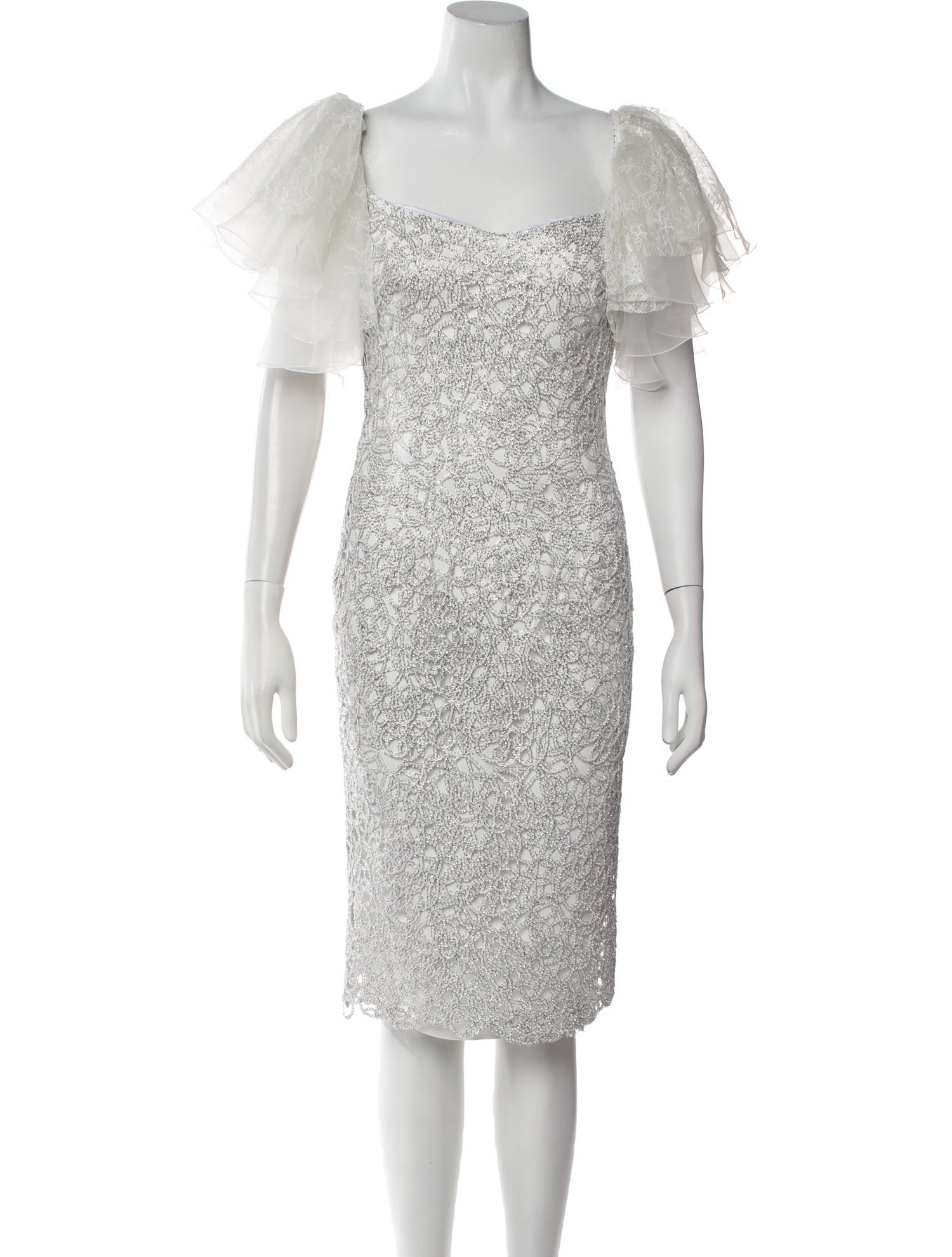 Gemy Maalouf Patterned Mini Dress w/ Tags