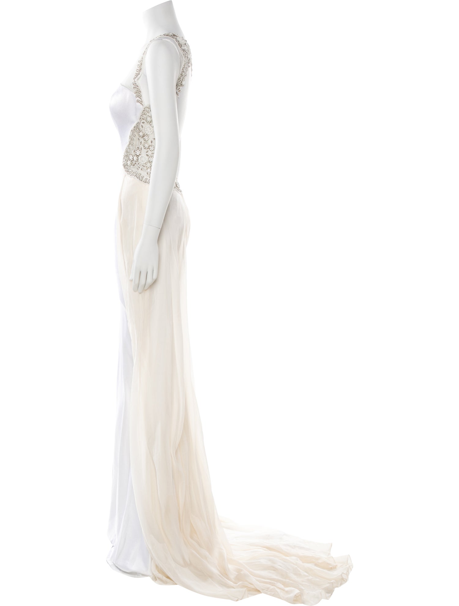 Gemy Maalouf Halterneck Long Dress