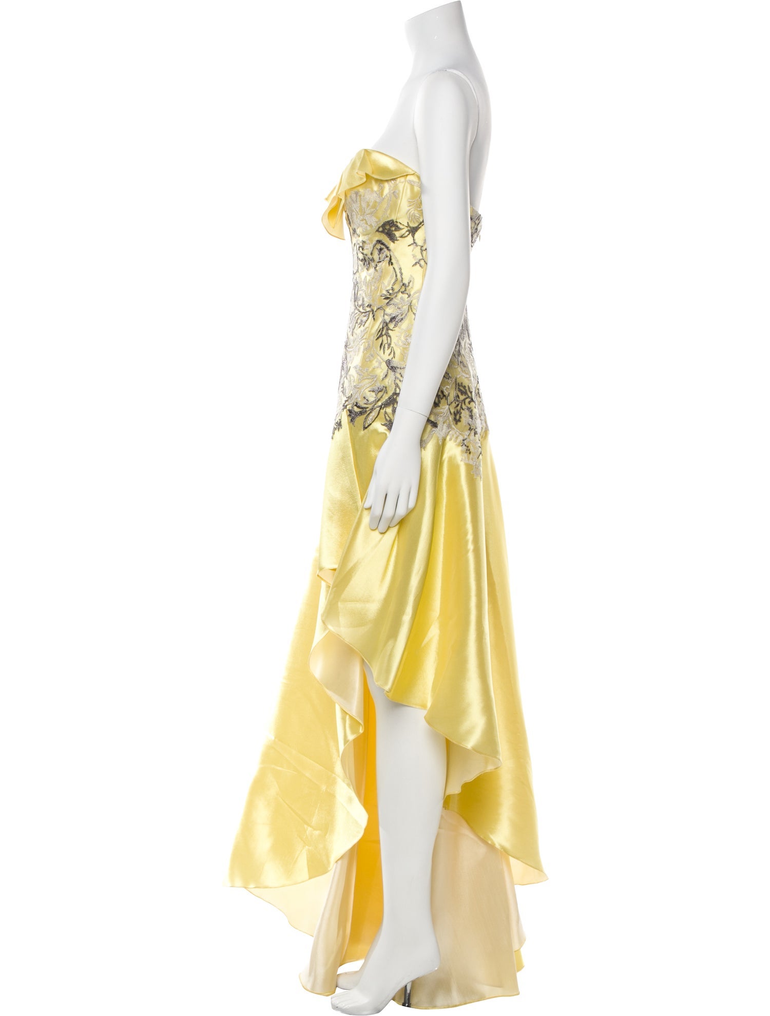 Gemy Maalouf Graphic Print Long Dress