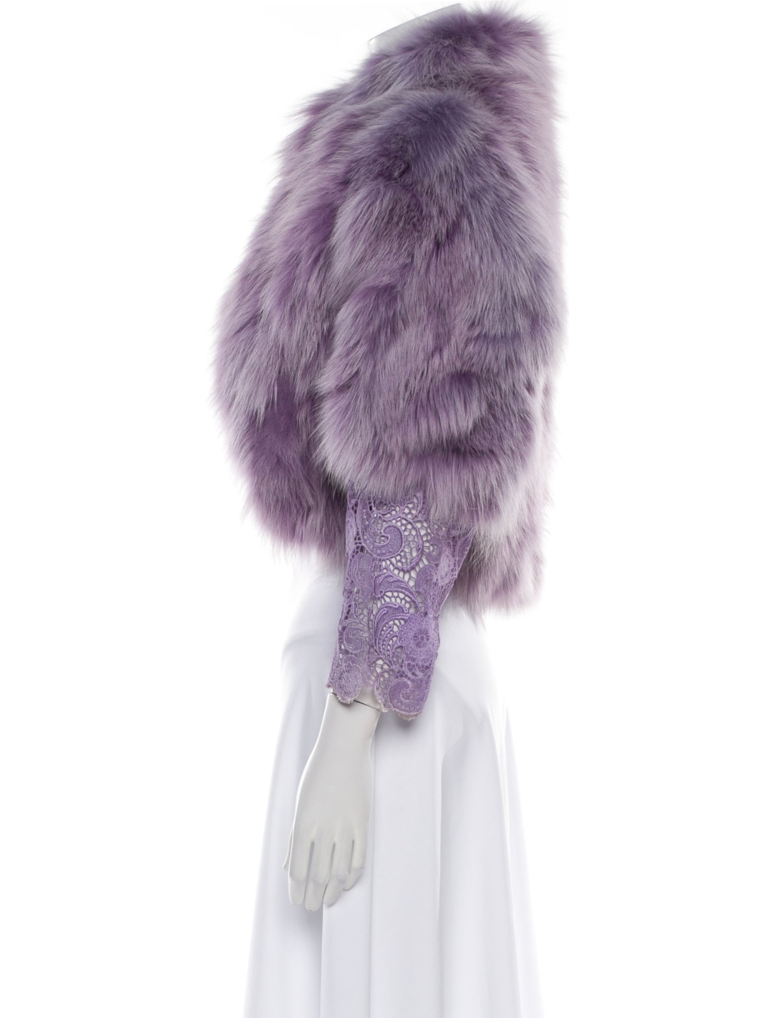 Gemy Maalouf Faux Fur Bolero