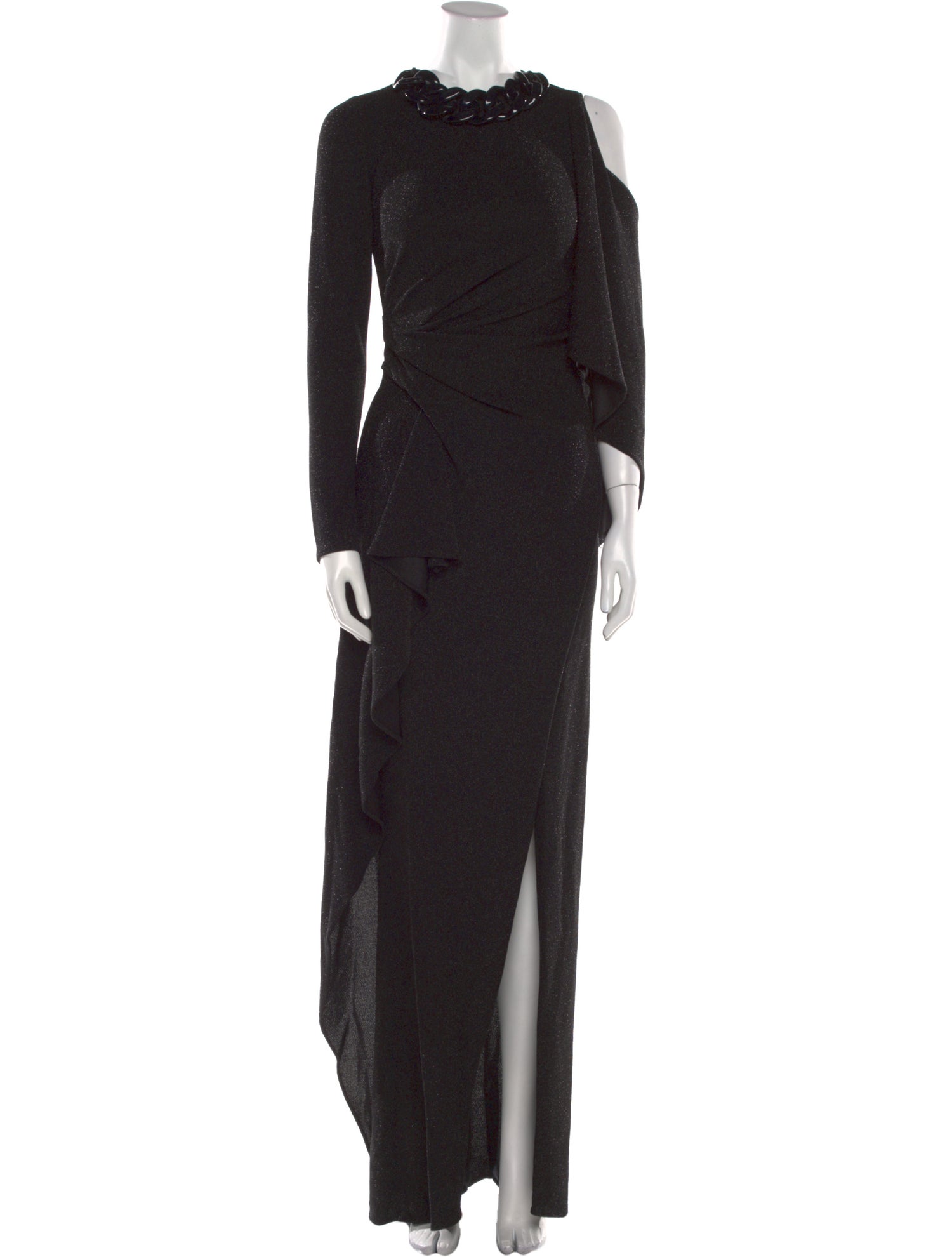 Gemy Maalouf Mock Neck Long Dress w/ Tags