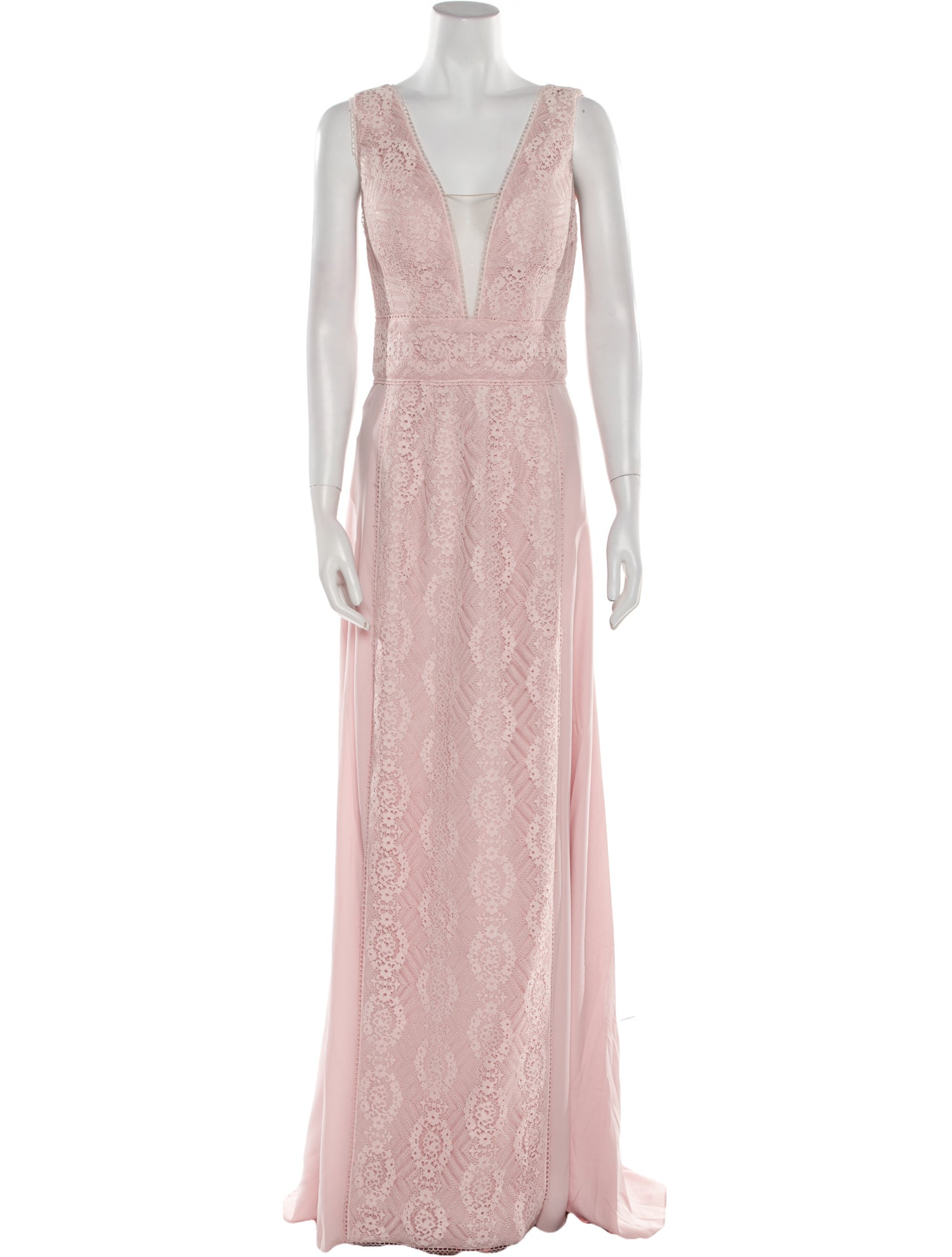 Gemy Maalouf V-Neck Long Dress w/ Tags