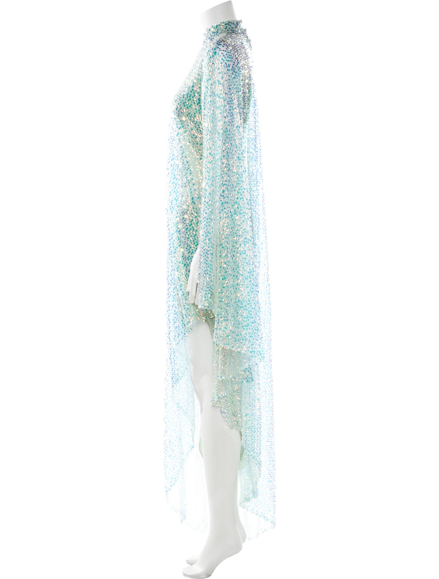 Gemy Maalouf Mesh Long Dress