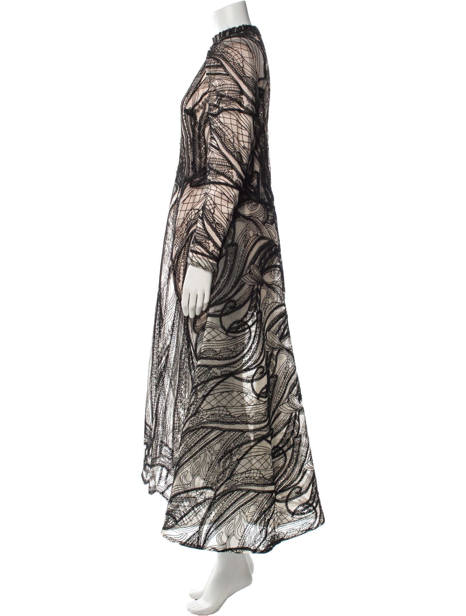 Gemy Maalouf Printed Long Dress