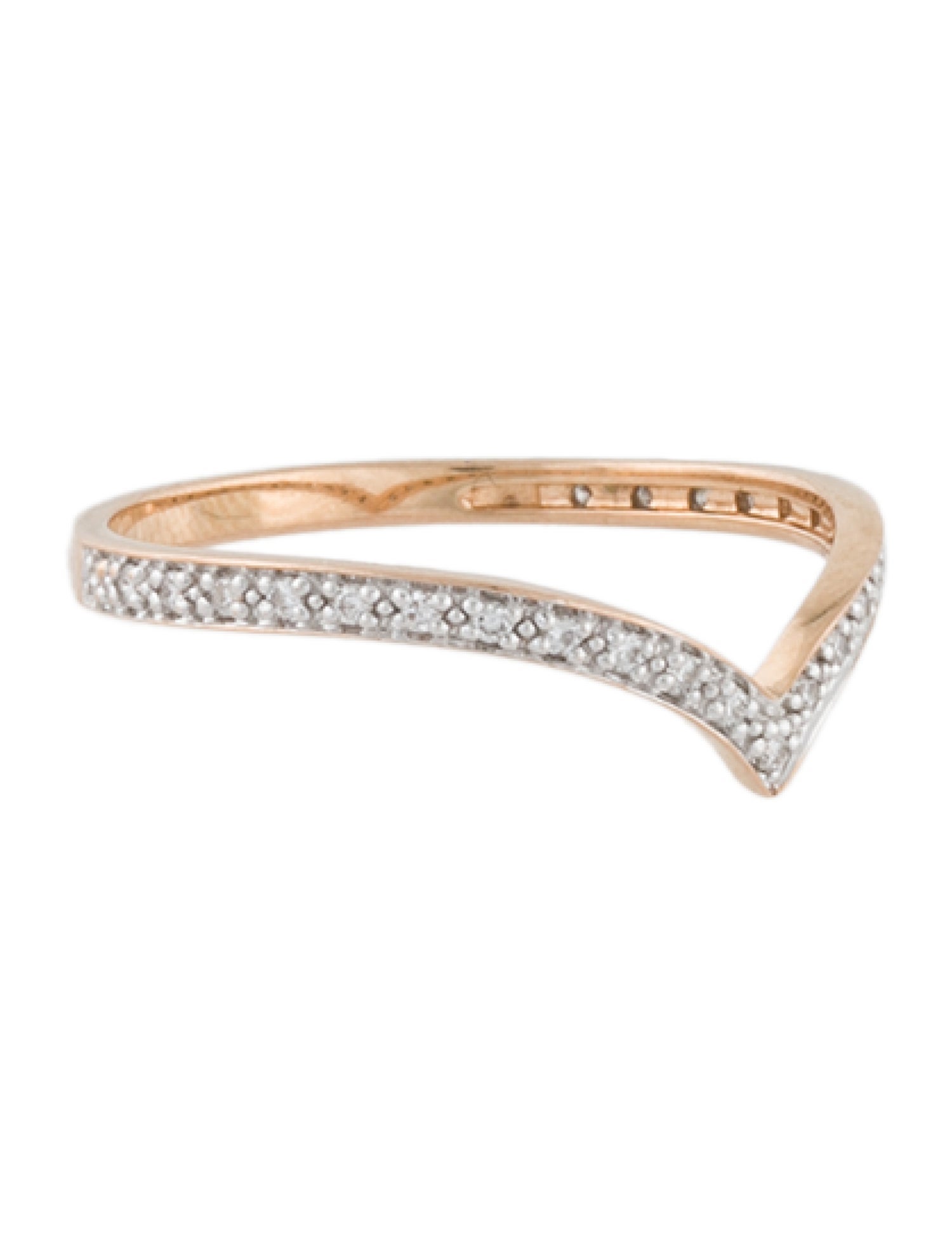 Ginette NY 18K Diamond Wise Ring