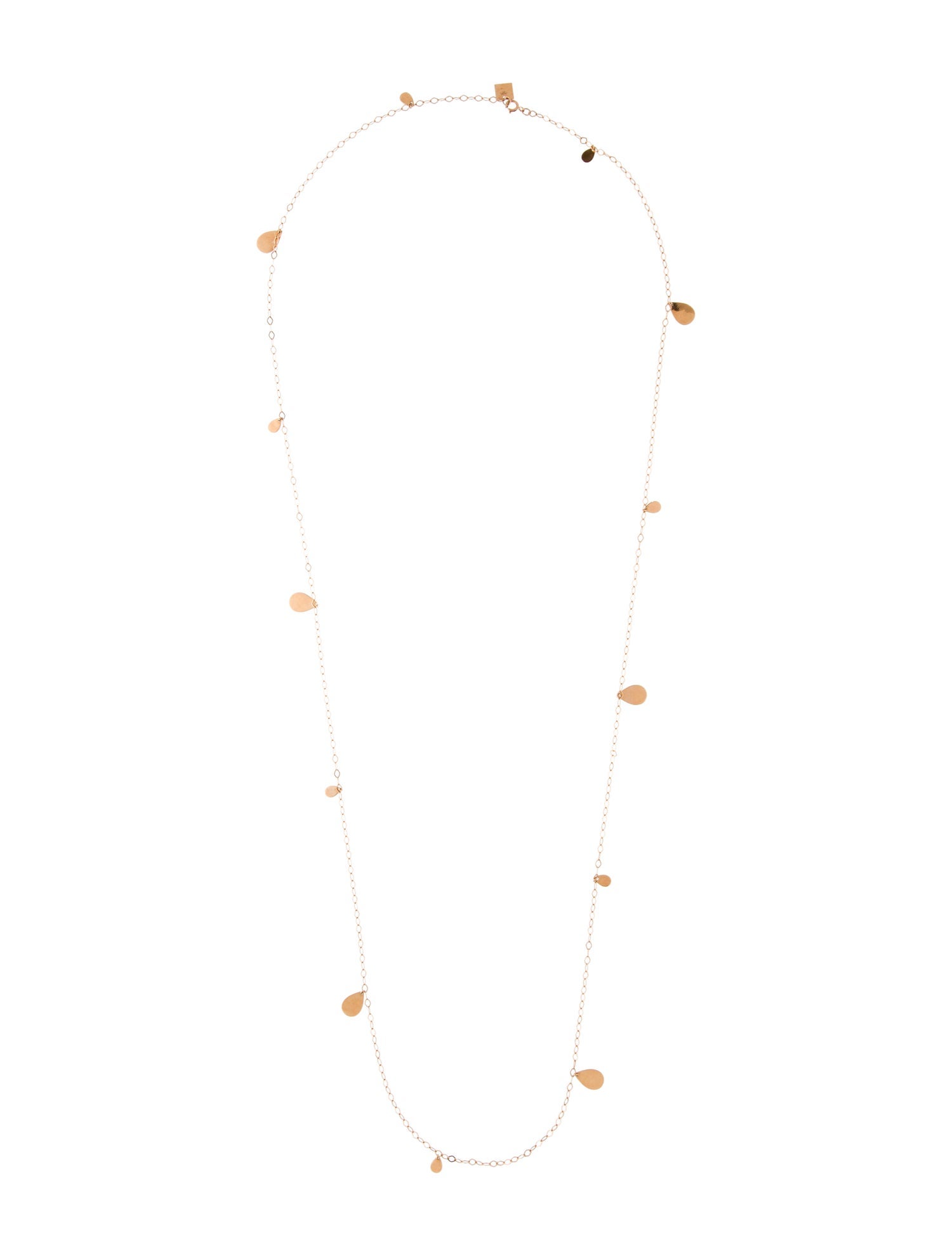 Ginette NY 18K Sautoir Station Necklace