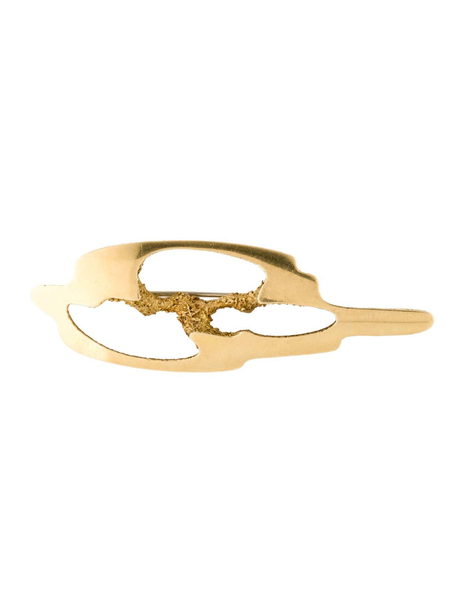 Gübelin 18K Vintage Abstract Convertable Brooch Pendant