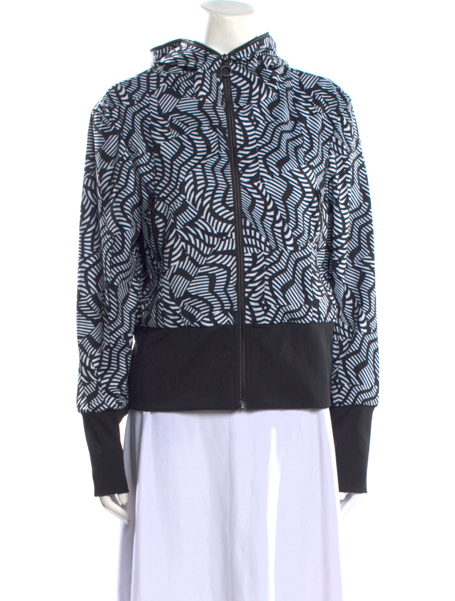 Goldbergh Printed Mock Neck Sweatshirt