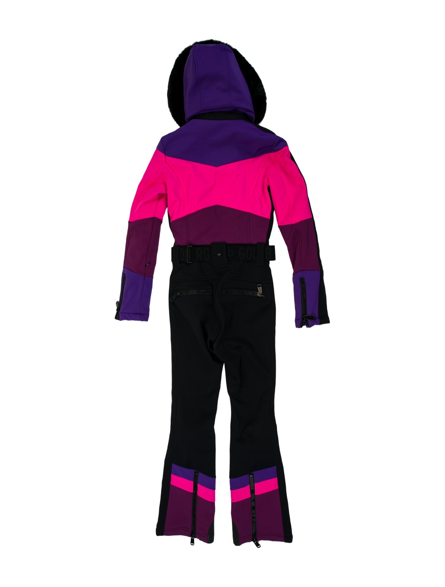 Goldbergh Colorblock Pattern Turtleneck Jumpsuit w/ Tags