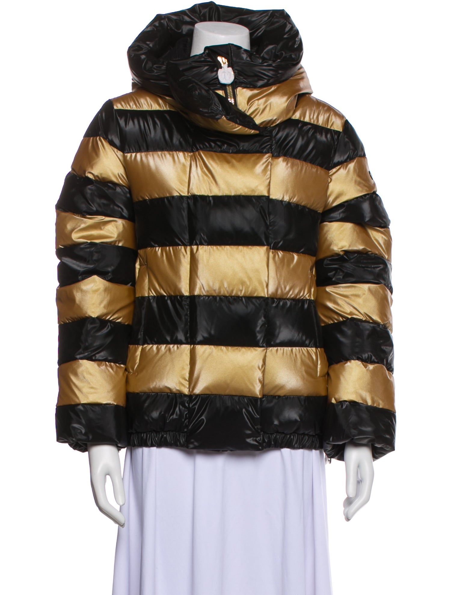 Goldbergh Striped Faux Fur Jacket w/ Tags