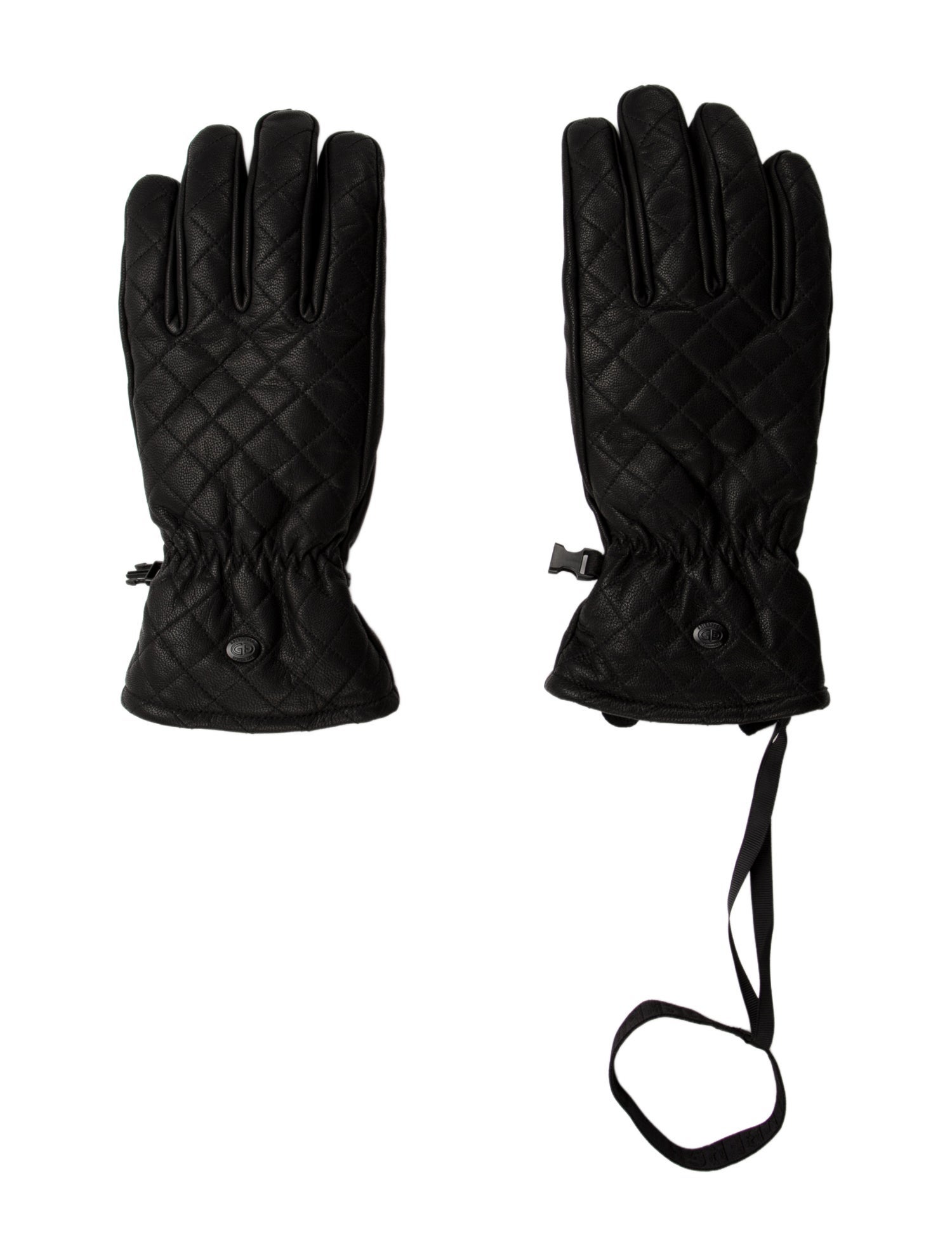 Goldbergh black leather gloves w/Tags