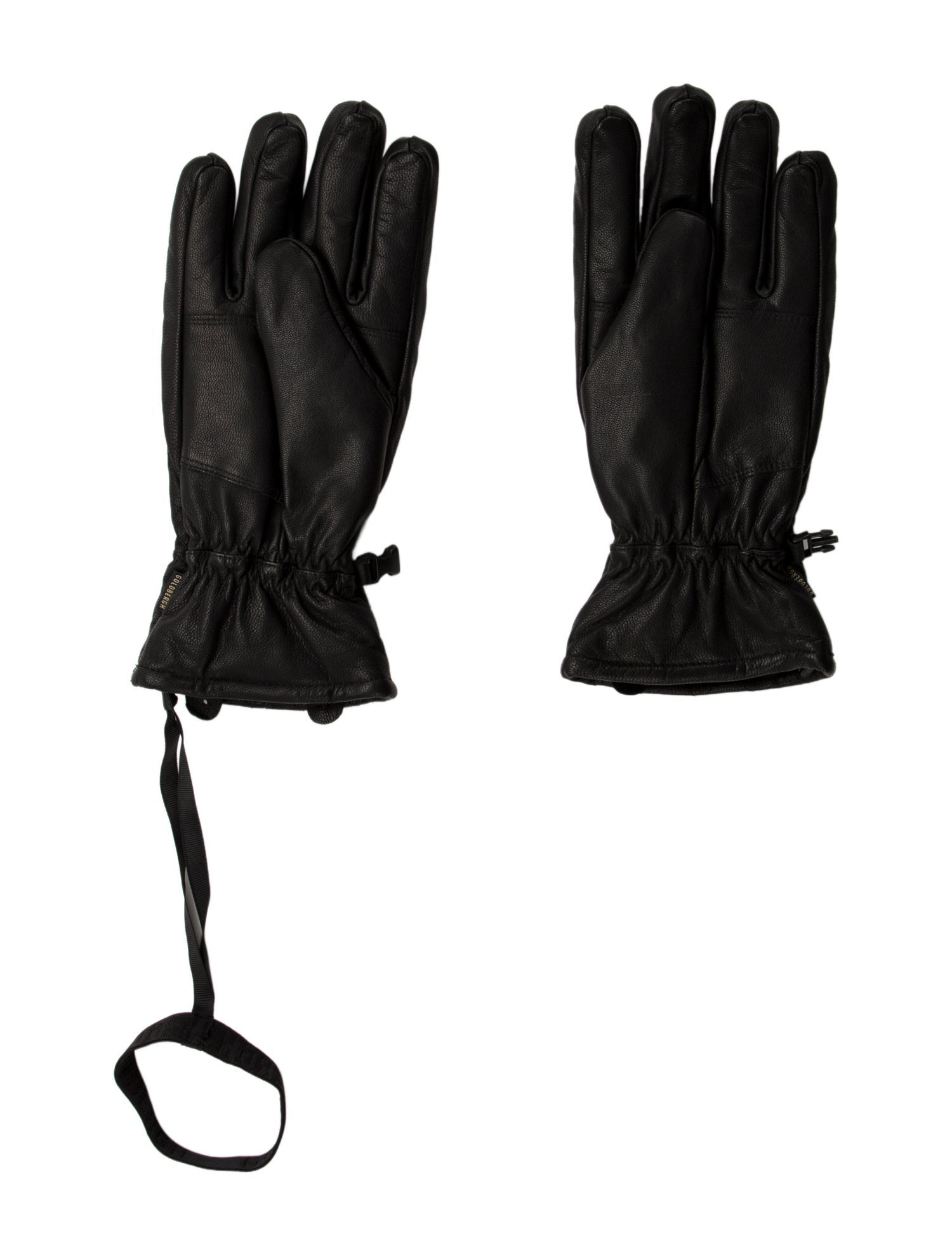 Goldbergh black leather gloves w/Tags