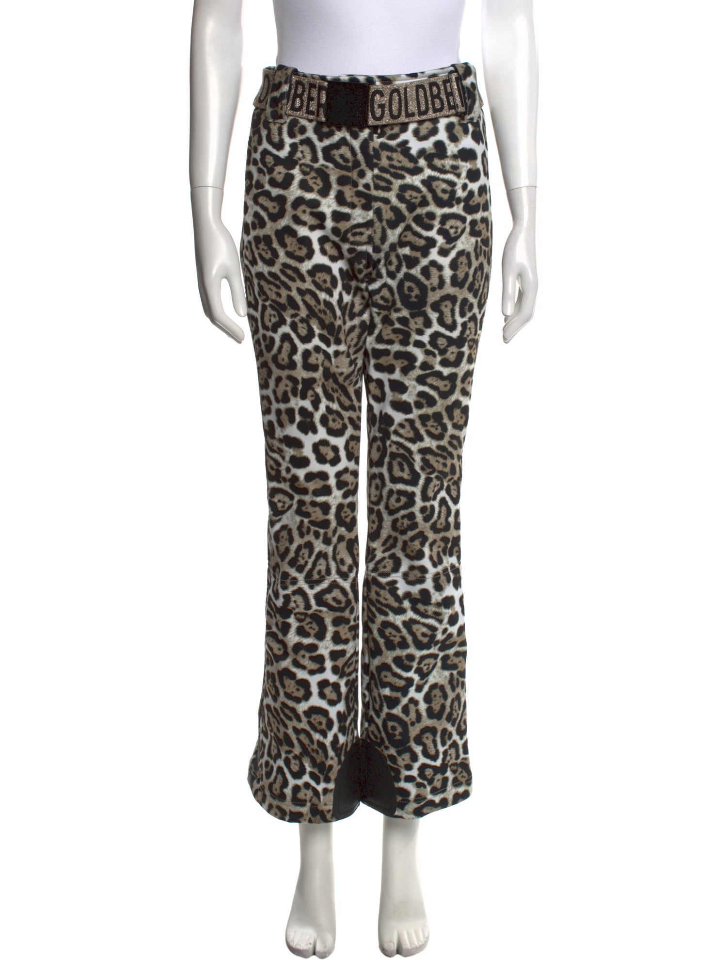 Goldbergh Animal Print Wide Leg Pants
