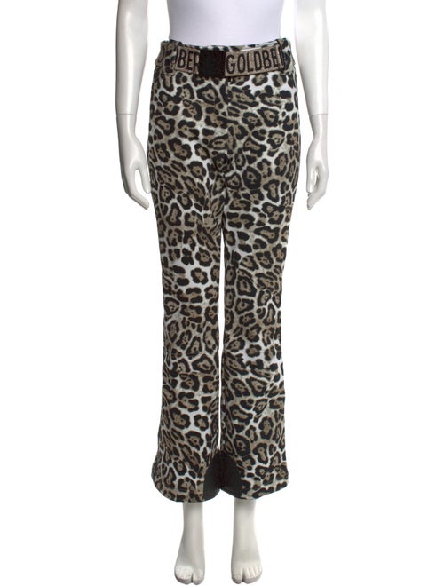 Goldbergh Animal Print Wide Leg Pants