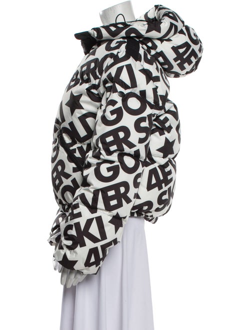 Goldbergh Animal Print Down Jacket