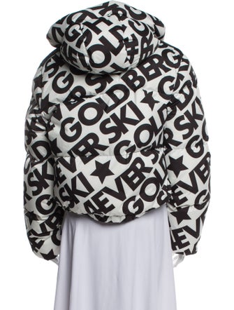 Goldbergh Animal Print Down Jacket