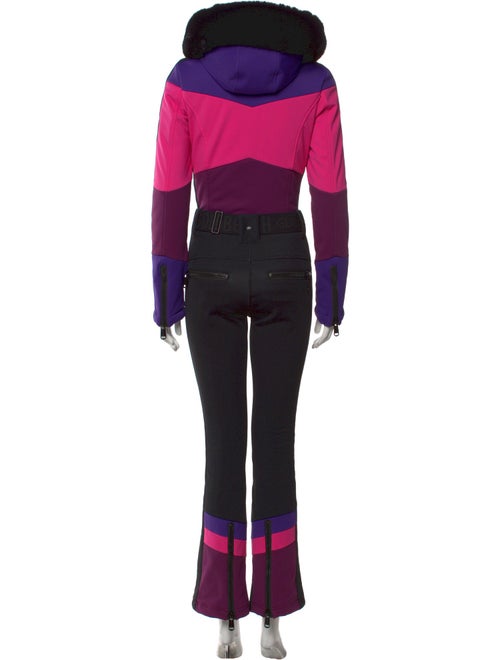 Goldbergh Colorblock Pattern Turtleneck Jumpsuit