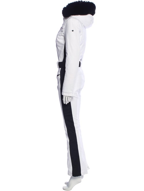 Goldbergh Colorblock Pattern Turtleneck Jumpsuit