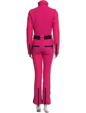 Goldbergh Colorblock Pattern Turtleneck Jumpsuit