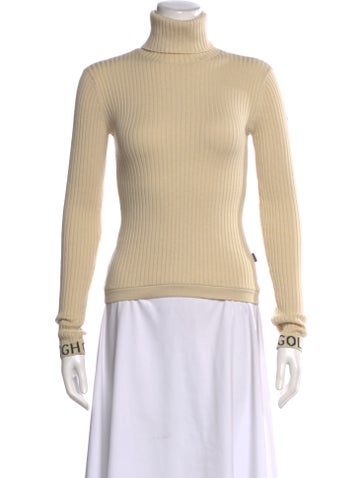 Pre-owned Goldbergh Turtleneck Long Sleeve Top In Neutral