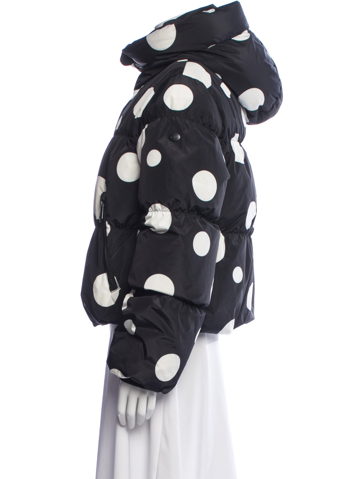 Goldbergh Polka Dot Print Down Jacket