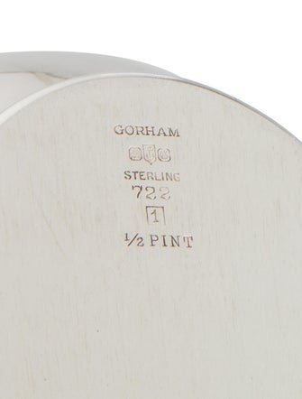 Gorham Antique Sterling Silver Creamer & Sugar Bowl