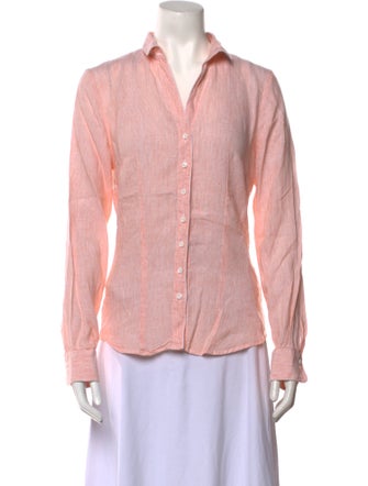 Gorsuch Linen Long Sleeve Button-Up Top