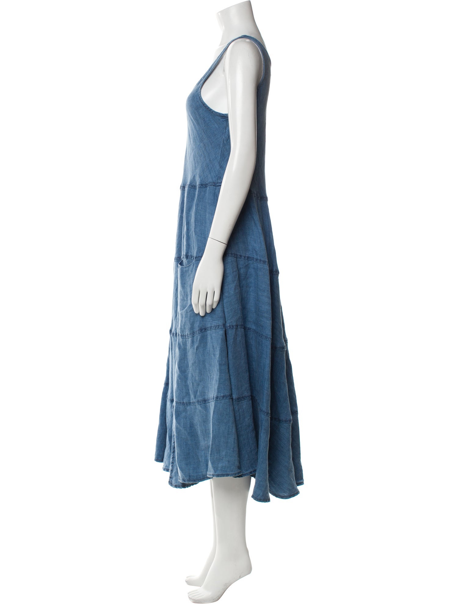 CP Shades Linen Long Dress