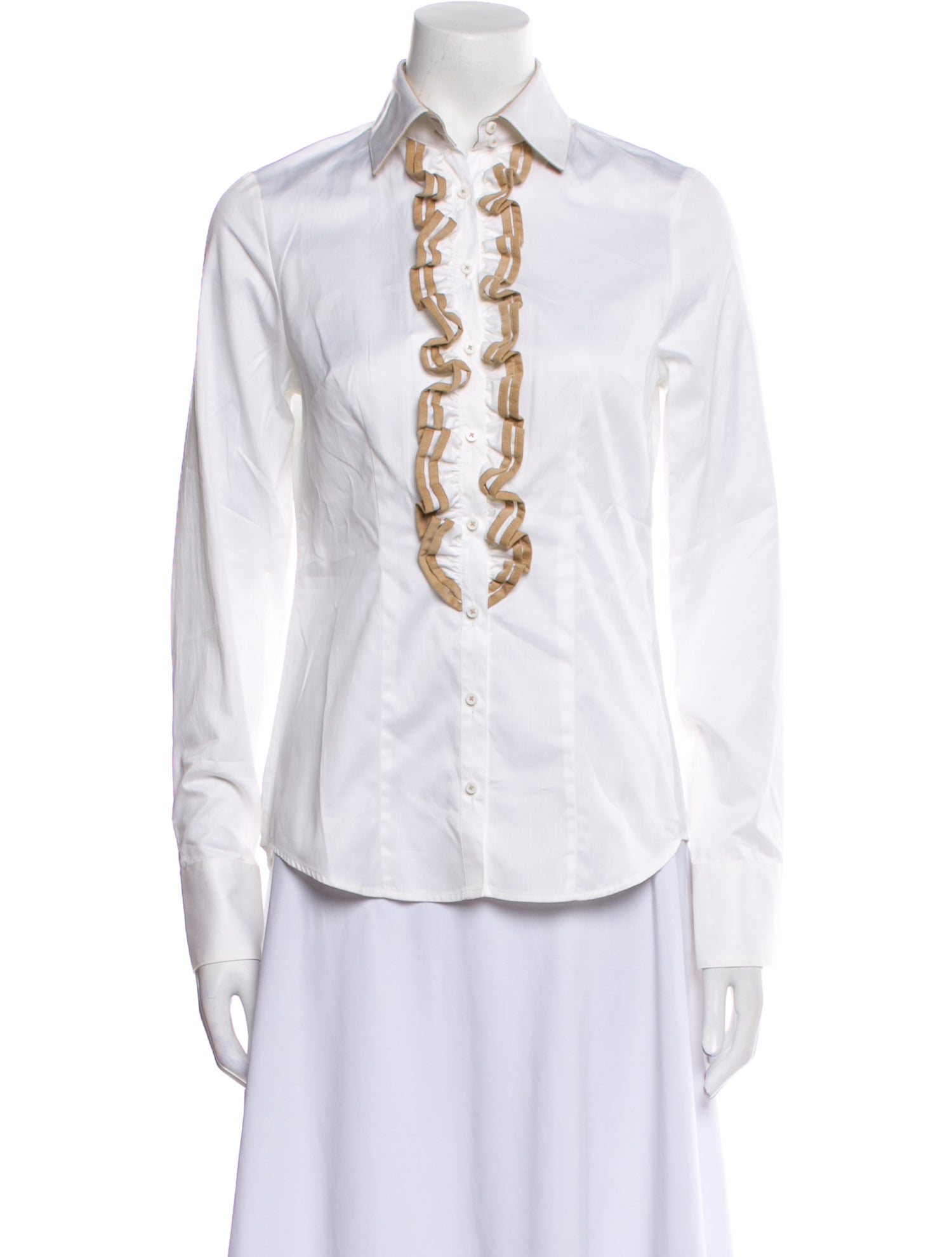 Gorsuch Vintage Long Sleeve Button-Up Top