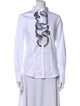 Gorsuch Mock Neck Long Sleeve Button-Up Top