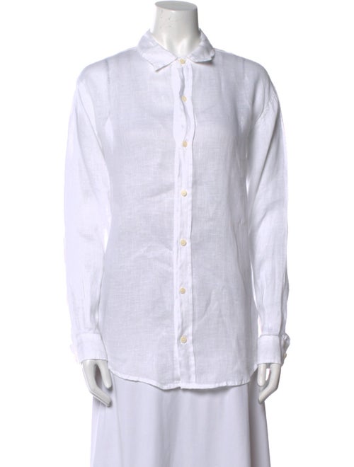 Gorsuch Linen Long Sleeve Button-Up Top