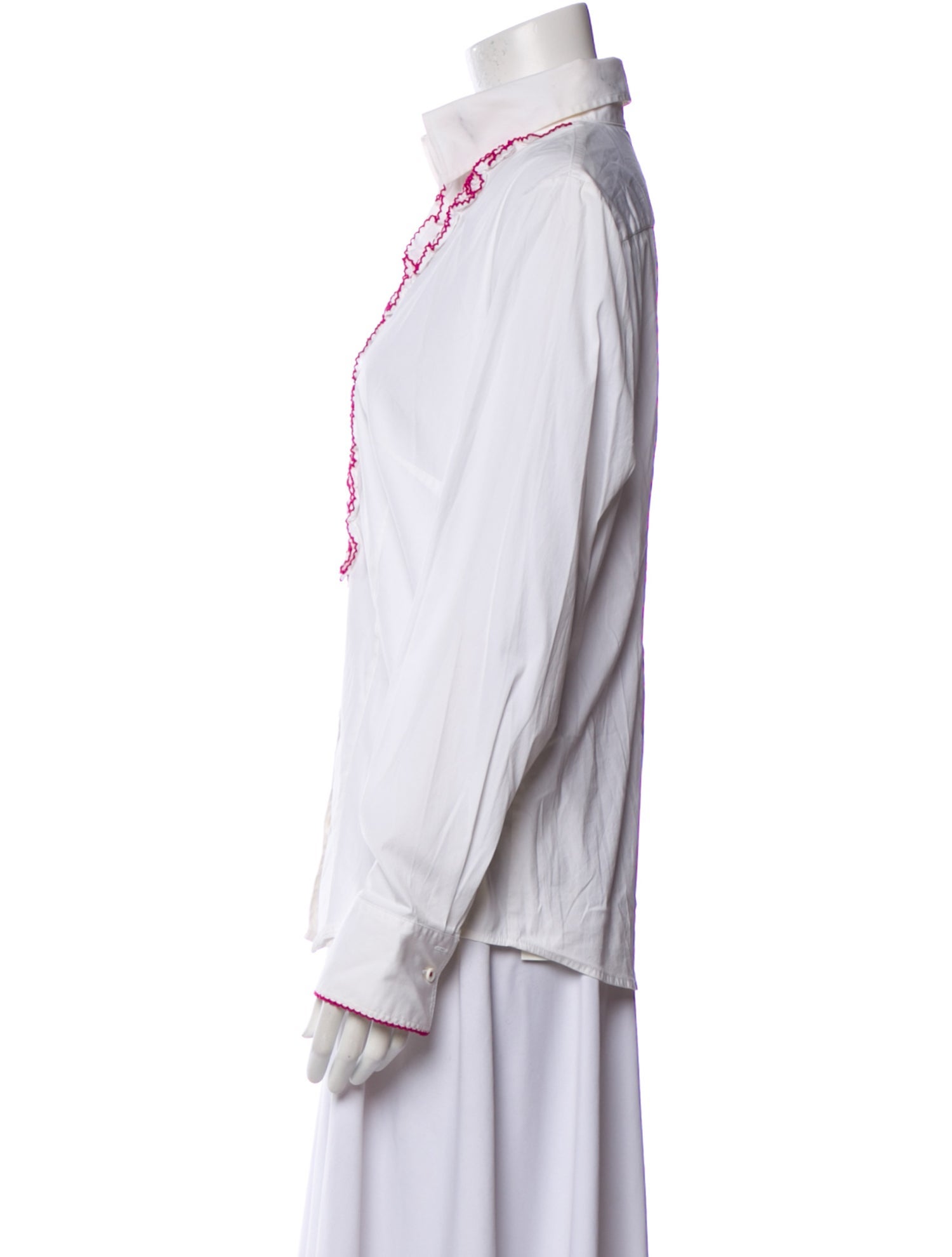 Gorsuch Vintage Long Sleeve Button-Up Top