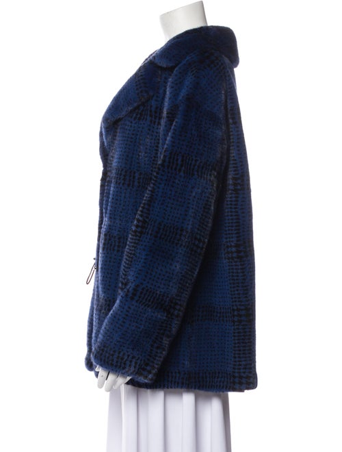 Gorski Silk Plaid Print Jacket