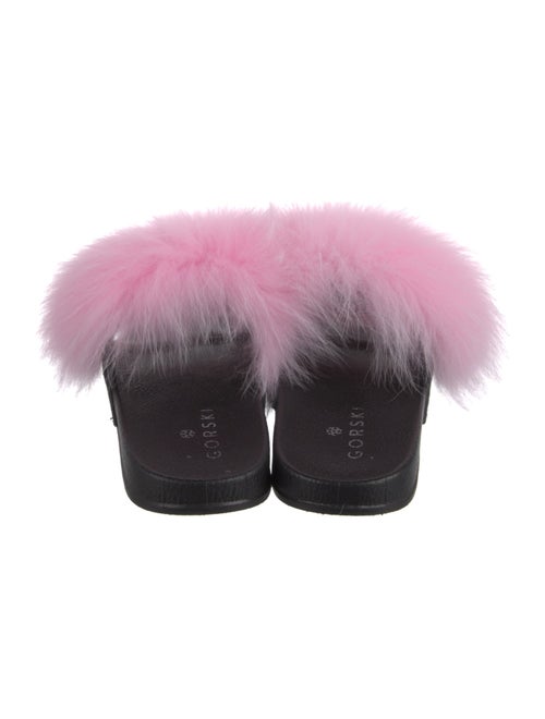 Gorski Faux Fur Slides