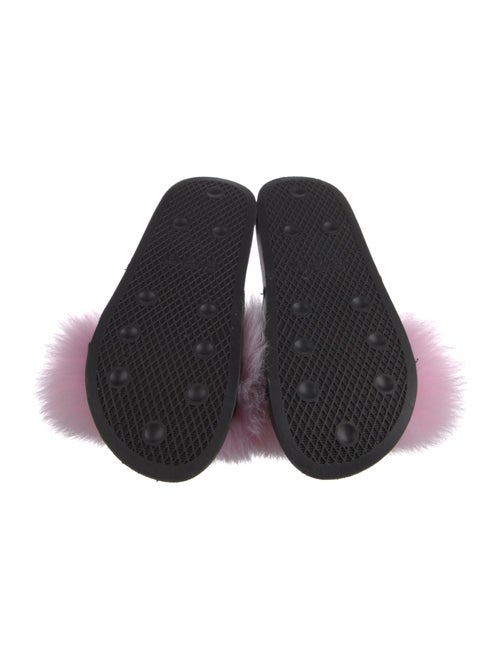 Gorski Faux Fur Slides