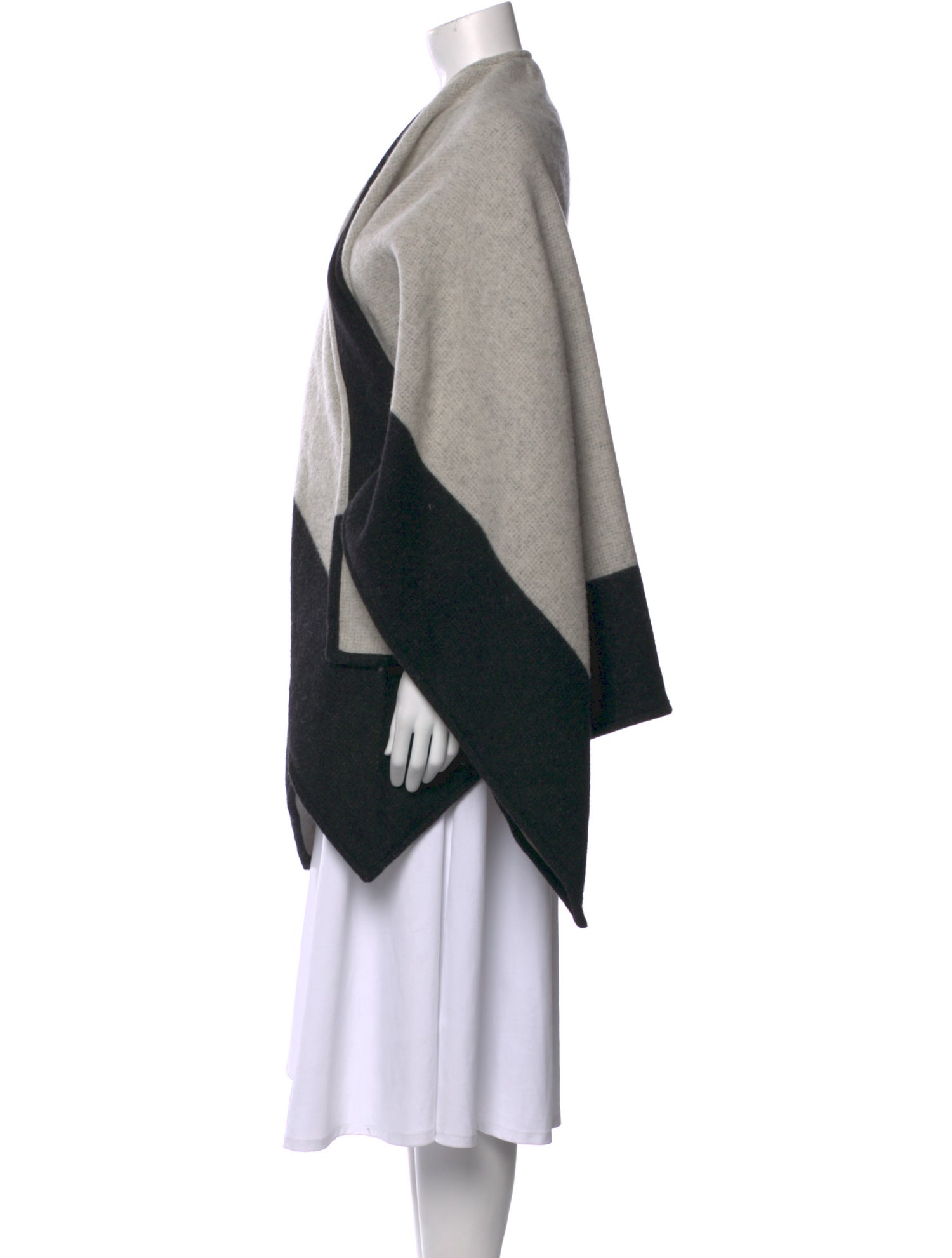 Gorski Wool Colorblock Pattern Sweater